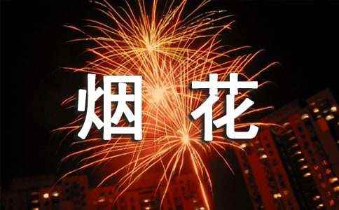 关于烟花的作文15篇 美丽的烟花作文